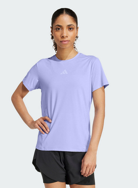 adidas阿迪达斯速干凉感透气半袖夏女INTENSITY短袖T恤JZ6280