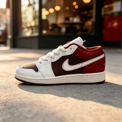 JORDAN耐克大童鞋马年限定AJ1新年款运动复古球鞋板鞋IR7600-211