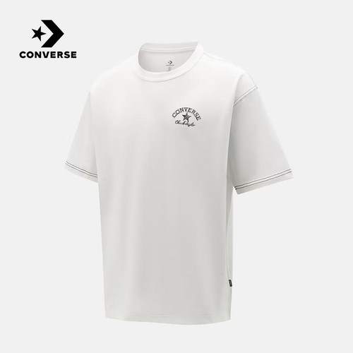 Converse匡威2026夏男女同款宽松舒适运动休闲短袖T恤 UCK080-001