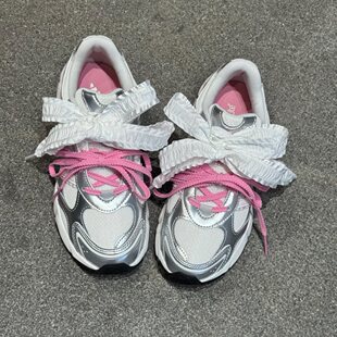 adidas阿迪达斯女「跃舞鞋」超轻稳定防滑耐磨休闲运动鞋 KZ9640