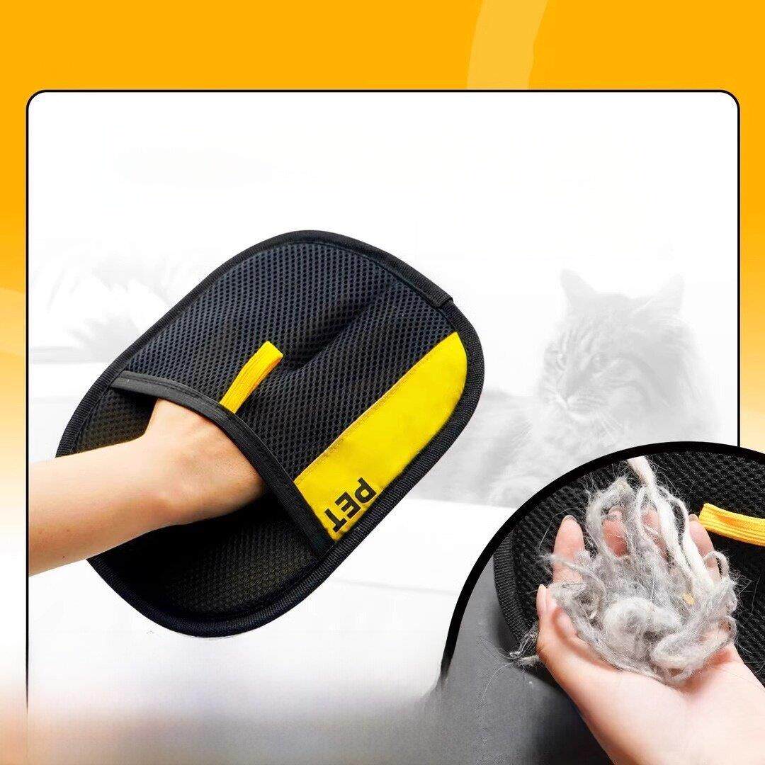 猫毛清洁剂去除猫毛吸附家用脱毛刷粘装置狗毛剃须器宠物手套