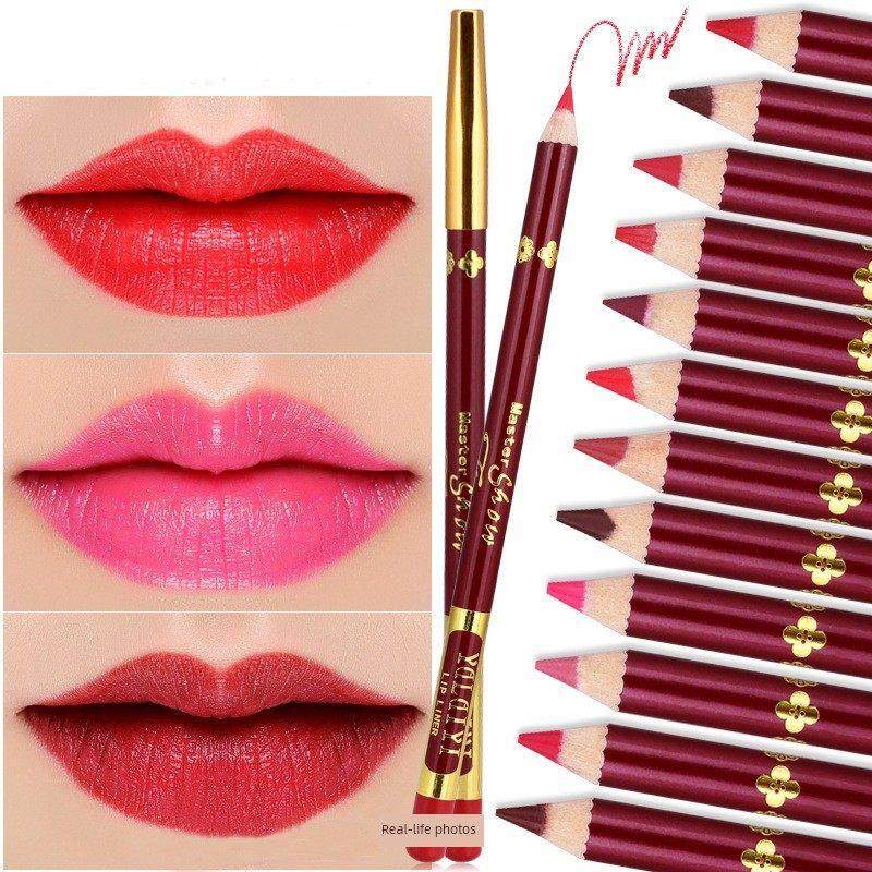 Fat Donglai唇线防水持久不褪色勾线裸色沾杯哑光涂抹口红笔为女,彩妆/香水/美妆工具,唇笔/唇线笔,淘宝优惠券,粉丝福利购,淘宝优惠卷