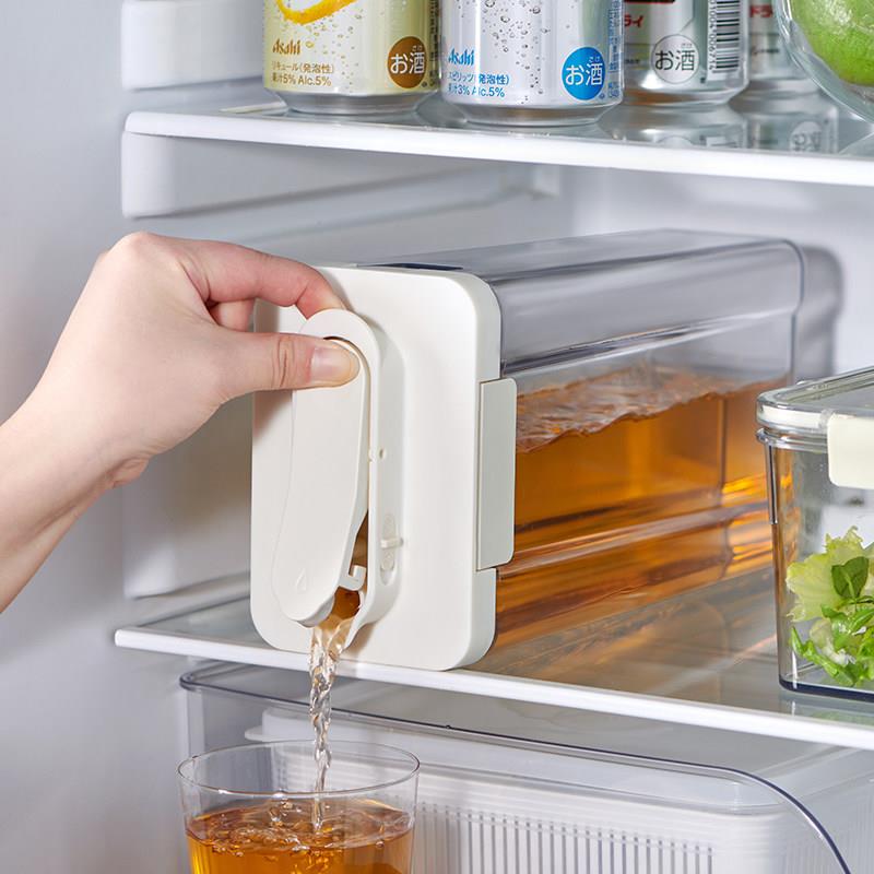 日本冷水壶果汁壶冰箱冷水壶冷泡茶瓶夏季高颜值大容量水杯冷萃杯
