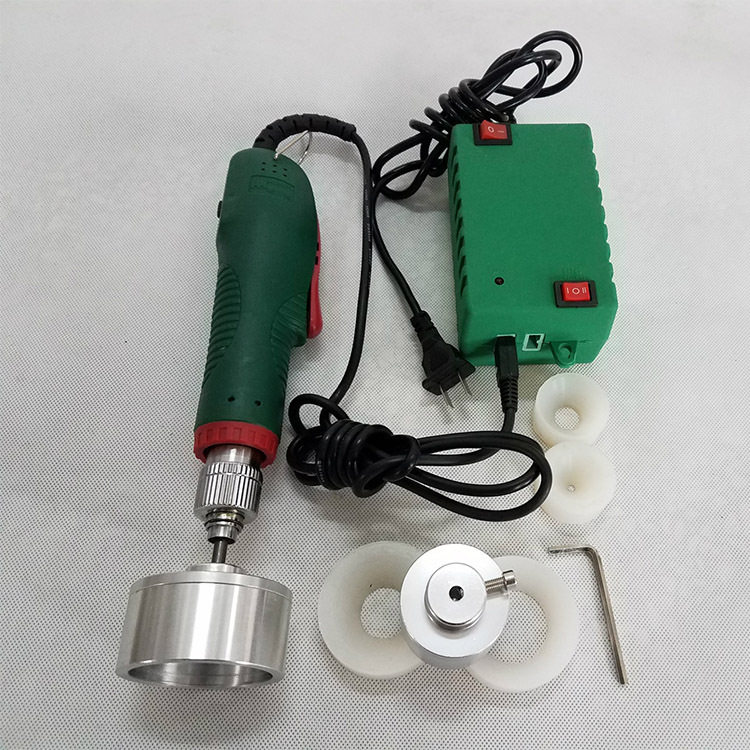 手持旋盖机电动塑料盖旋盖机手持封口机半自动旋盖机联腾厂家