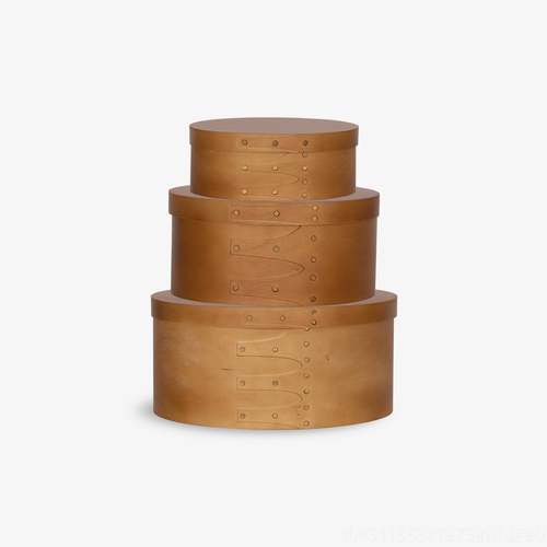 正品安加丽覆古首饰家盒中古夏克盒木质小众法式加收纳盒饰用品盒