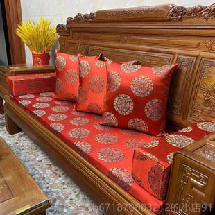 椅垫 高弹海绵沙垫发垫联邦椅坐季 正品 四定做木沙发坐红垫防滑中式