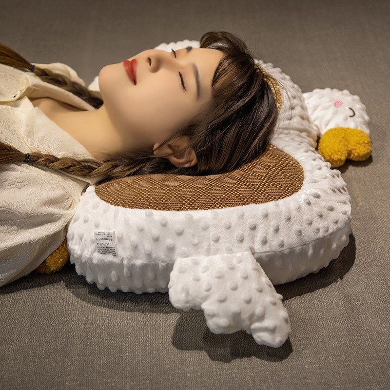 大鹅凉席猫肚皮午睡抱枕学生宿舍床上睡觉靠枕头办公室午休单人枕,居家布艺,午睡枕,淘宝优惠券,粉丝福利购,淘宝优惠卷
