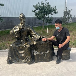 玻璃钢针灸穴位人摆件中医文化雕塑制药流程十大名医把脉诊脉中药