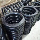 大型压缩大弹簧矿山机械减震强力大压簧破碎机振动筛设备专用弹簧