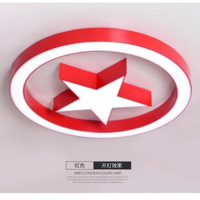 会议室灯党建活动会议室吸顶灯酒店非标大堂灯圆形五角星灯具