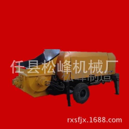 细石混凝土泵 地暖回填混凝土输送泵 大型混凝土输送泵