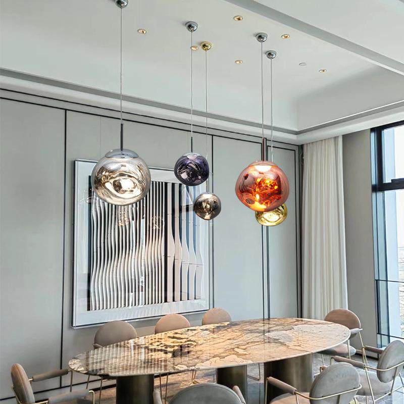 床头灯卧室装饰灯具酒吧创意个性吧台设计感熔岩灯餐厅楼梯吊灯