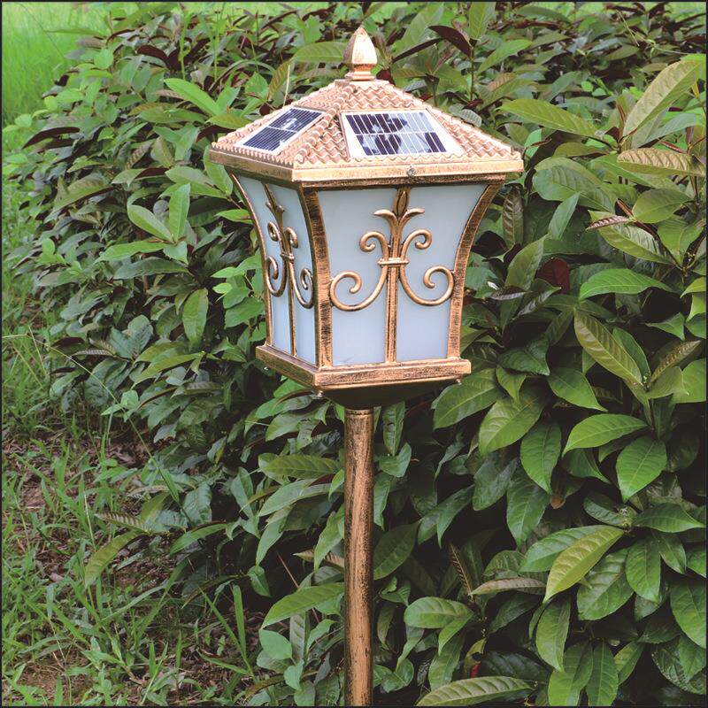 太阳能灯户外庭院灯花园别墅草坪灯家用防水插地灯景观灯地灯室外