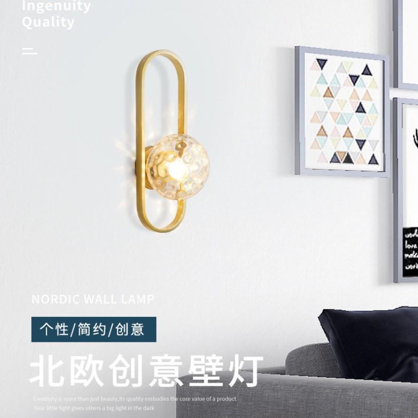 后现代LED玻璃壁灯 电视墙背景墙壁灯 书房卧室床头走廊阳台壁灯