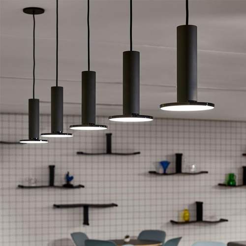 极简卧室床头小吊灯LED现代简约前台餐厅吧台铝材创意复式楼梯灯