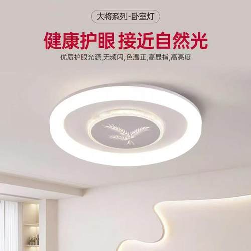 卧室灯吸顶灯高级感 餐客厅灯LED吸顶灯简约房间灯创意个性餐厅灯