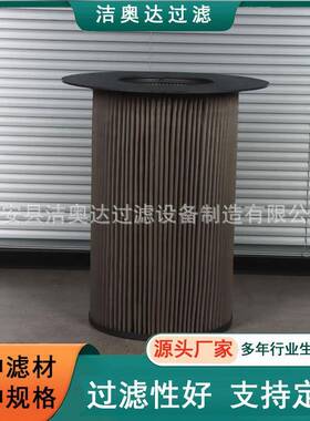 锈钢除不尘ELA滤芯六孔兰式圆粉盘尘滤芯上装式阻燃防静电折叠法