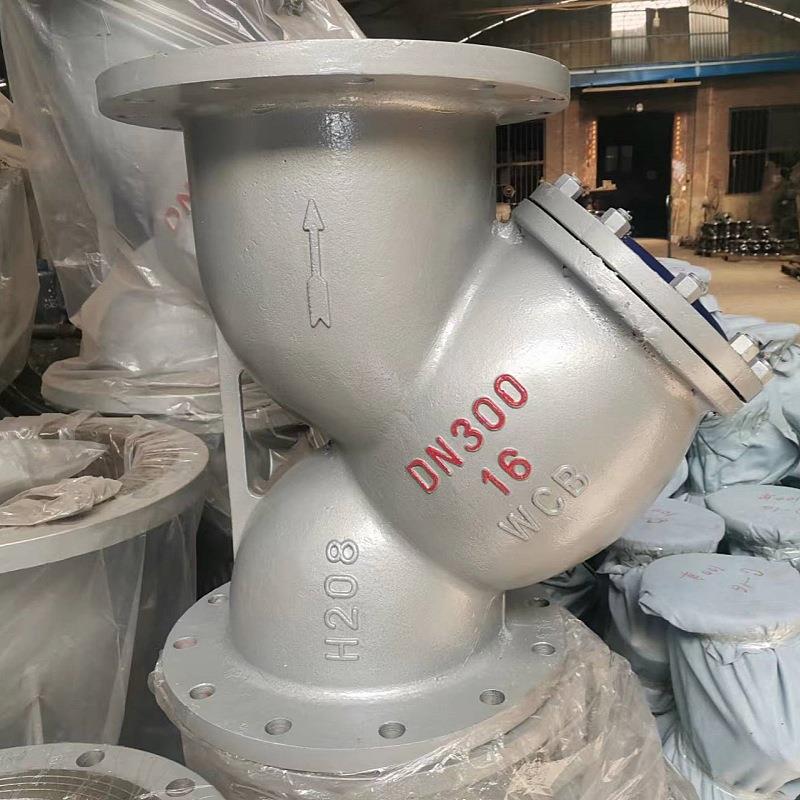 Y型过滤器L41HGL41H-16-1C铸钢法兰排污渣耐腐蚀蒸汽高温6管道G除