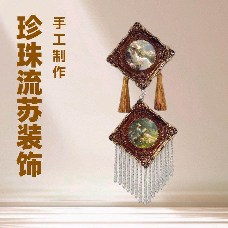 框QOQ欧式方形树脂像相片框创意雕花卧室古玄关照墙复组合空壁饰