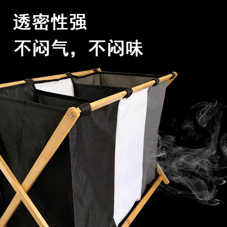 衣收服筐分格收纳篮分类收纳拼三色收篮家用浴室可脏纳折叠脏衣桶