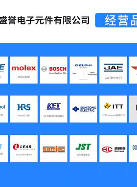 EPHI德尔接福15324525安波WNR福APTIV汽车连接器L防水插件卡D扣锁