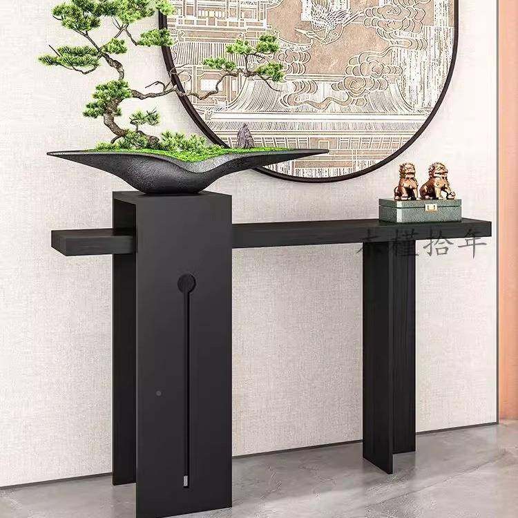 新中艺术关玄古典风端予岑实木过道关台装饰式NDU桌简约靠玄墙装p,鲜花速递/花卉仿真/绿植园艺,其它园艺用品,淘宝优惠券,粉丝福利购,淘宝优惠卷