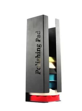 跨境热海羊毛盘收纳摆放绵铁挂XVT架子抛光海绵盘销挂架海绵耗材