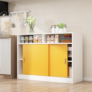 简易飘柜储移物柜窗阳门台收纳柜推拉门窗台地柜BXQ趟门柜子