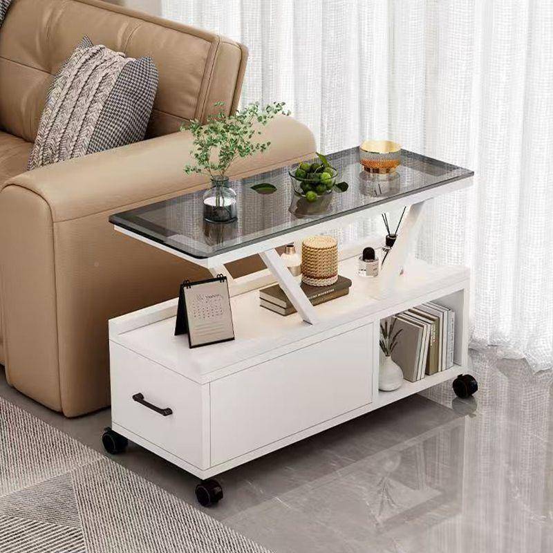 沙发玻璃边几家客用轻厅小桌子茶几奢可移动桌子物角几柜置柜见详