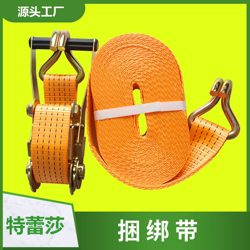棘轮拉紧器集装箱固定带拖车绳