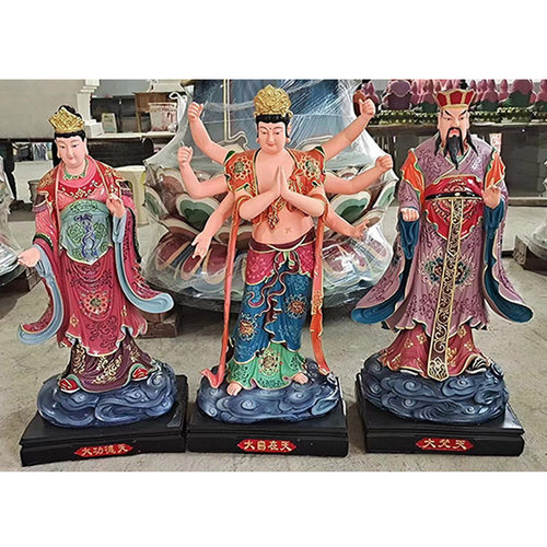 神像树脂玻璃钢二十四尊天 木雕供天菩萨24诸天菩萨