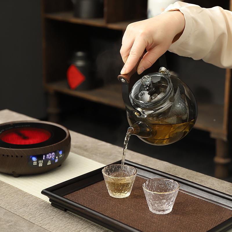 围炉煮电陶炉装009茶炉家茶壶套用煮茶器双环远红茶外电陶炉保温