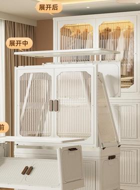 简易衣衣柜家用衣收纳柜子免安装儿童小橱UDT卧室可折叠服装储组