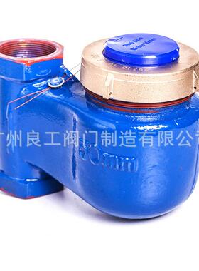 中国广BWC州水表厂LXSE-1E-20水E-25旋5翼式立式水表液封节水表