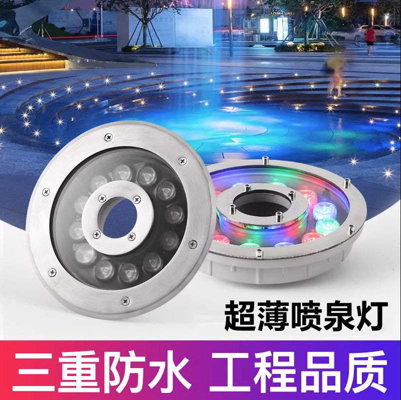 鱼池水底潜水LED灯12V/24V