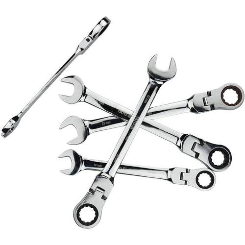 易尔拓YAT2O头棘开口LLZ轮两用扳手7齿汽活修工具双头梅花省力快