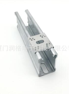 厂家直销太阳架能板支配件热镀锌U型PKG2钢加筋4*622*.5