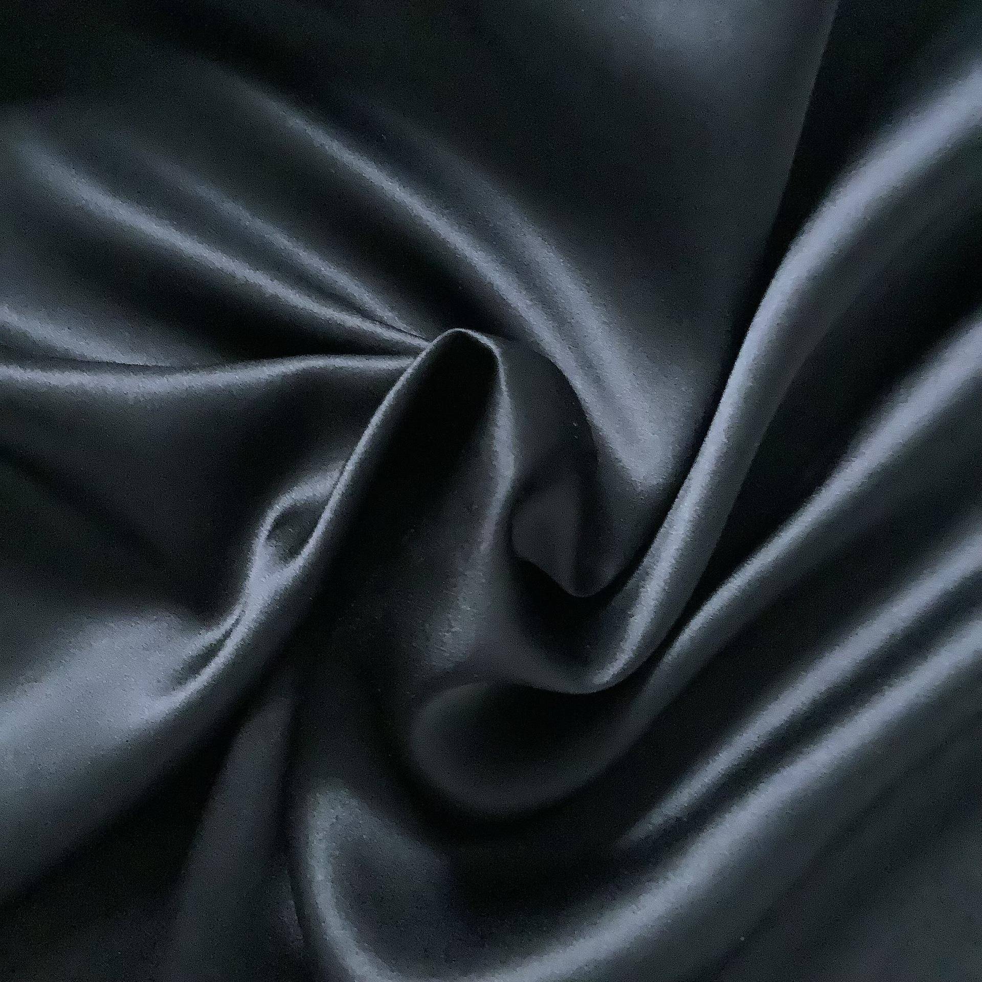 杭州下丝绸FXX真丝素绉缎19米姆11cm天染4色真丝面料