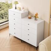 五斗柜客厅卧室铁艺BEK收纳柜柜柜子储物简约现抽代屉玄关柜橱床