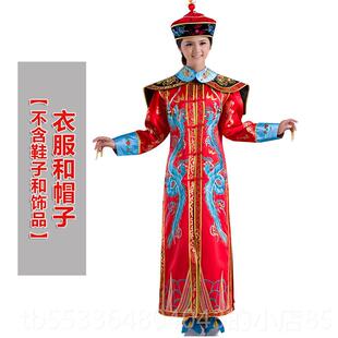 高档清朝皇帝王爷服装士龙影袍四爷阿哥服男视剧拍旅古装皇上演出