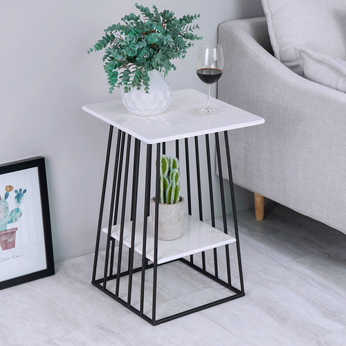 沙发边几边柜角几客厅边桌阳台小桌子床头桌边角茶几铁艺方桌北欧