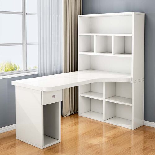 转角电脑桌台式简约办公桌家用L型书桌卧室简易写字桌桌子工作台