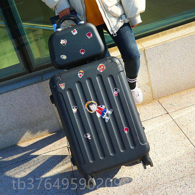 新款行李箱女生小型新款20箱寸学皮男24密码箱拉杆旅行子26网红in图片