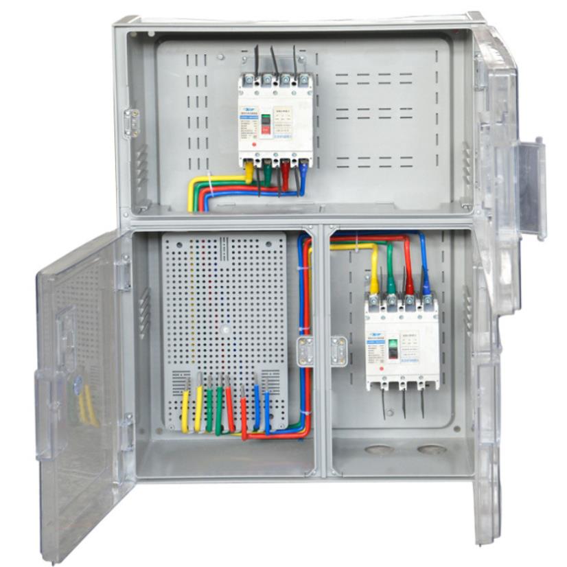 三相动力式NT-FF56箱PC+B表SA相透明电表箱三相互单感式动力箱强