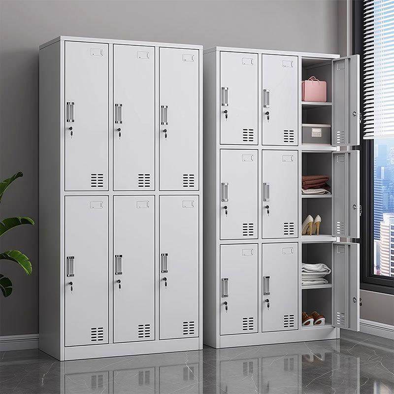 钢宿制更衣柜工厂员工存舍四门衣换储物柜健身房SYX-019浴室带锁