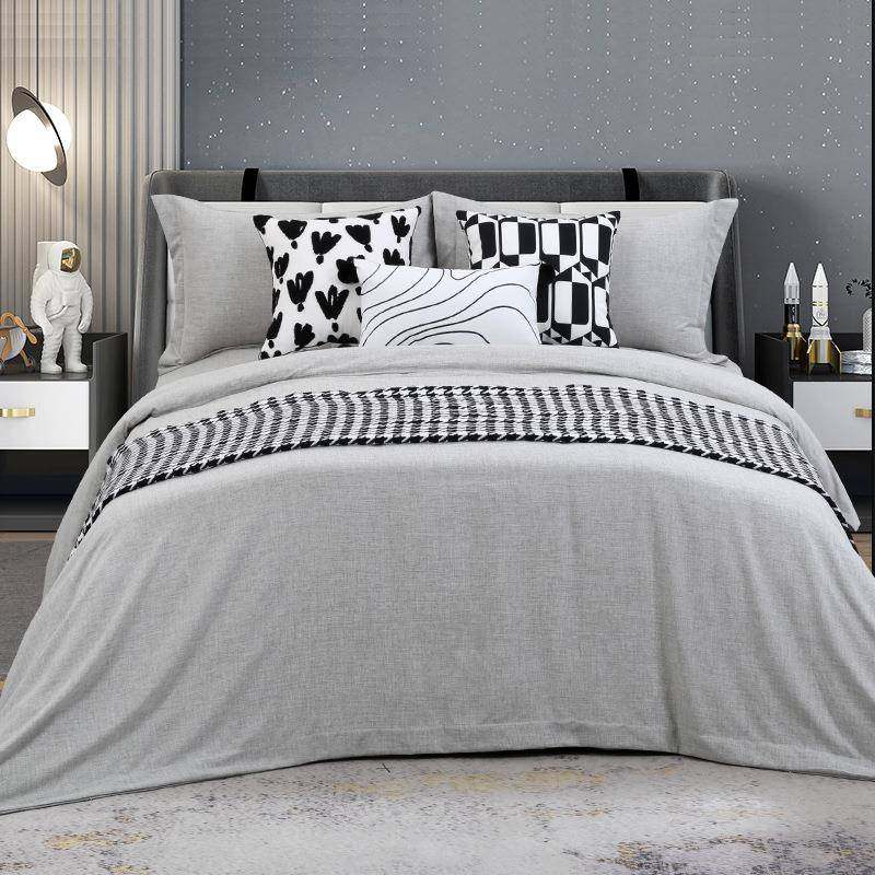 灰女孩儿童房样板间床品八件套床手笠式灰色工抱展枕家居TPW色厅,鲜花速递/花卉仿真/绿植园艺,其它园艺用品,淘宝优惠券,粉丝福利购,淘宝优惠卷