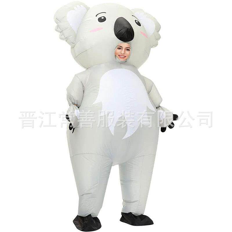 万拉圣年NR088节服装成人款卡考充气服会搞怪可爱衣服成人通人偶