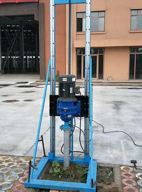 乾电动汽动小型CLY手摇光螺鹏旋打桩机螺旋打桩机发伏货