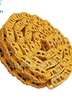 挖机厂家直购底盘配件C100三履一100BZI链轨链P条带挖掘机