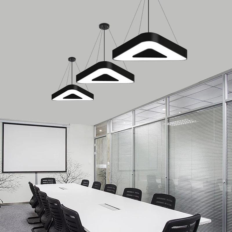 办公室灯铁简约工业异形吊吊线灯办公室艺L灯ED吸顶三RML-S-01角